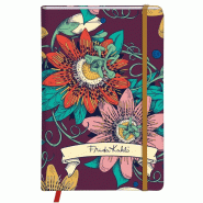 Clairefontaine Lot de 4 Carnet Frida Kahlo A6, 160p./80 feuilles ivoire 90 g/m² brochées, couv. Pelliculée, visuels assortis (4), uni - 3329681162164