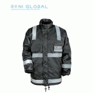 Polaire sécurité coupe-vent avec bandes réfléchissantes - City Guard - 100% polyester, 5 poches extérieures et intérieures_0