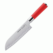Couteau Santoku alvéolé Red Spirit 180mm | Dick - GH292