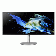 Écran d'ordinateur Acer CB342CU 86,4 cm (34") 3440 x 1440 pixels UltraWide Quad HD LCD Noir, Argent - multicolore UM.CB2EE.016