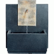 Fontaine extérieure en composite touché pierre véritable Lumineo - gris 8720093255546 Fontaine extérieure en composite touché pierre véritable Lumineo - gris 8720093255546