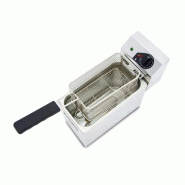 Friteuse électrique EVOLUTION sans robinet, capacité de 5 litres, 3 kW monophasé EVO5 d'Arilex. Arilex - GEVO5
