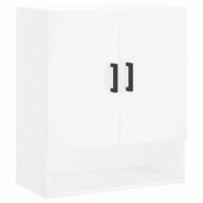 Helloshop26 - Armoire murale design moderne espace de rangement 60 x 31 x 70 cm en bois d'ingénierie blanc 02_0048765 - blanc Bois massif 30002354605