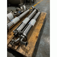 Logements mono-ronds millipore série 3000 t-line d'occasion filtre en acier inoxydable 6,3 litres - référence                        :                         c7844