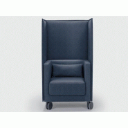 Fauteuil Cruise Screen sur roulettes effet acoustique Fauteuil Cruise Screen sur roulettes effet acoustique