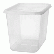 ORTHEX SmartStore Boîte de rangement BASIC XL, 60 L, transparent - transparent plastique G83490 ORTHEX SmartStore Boîte de rangement BASIC XL, 60 L, transparent - transparent plastique G83490