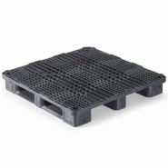 Palette plastique 1200 X 1200, 3 semelles - CUQP1212HP3RR Palette plastique 1200 X 1200, 3 semelles - CUQP1212HP3RR