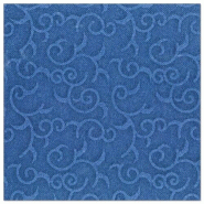 Papstar 50 serviettes ROYAL Collection pliage 1/4 40 cm x 40 cm bleu foncé Casali - bleu papier 84888