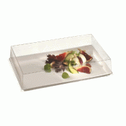 Plateau Quartz Bagasse blanche 26,5x16,2x1,6cm - par 200