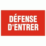 Rectangle rouge dinterdiction dimensions 330 x 200 mm d?Signation entr?E interdite sans motif de service Rectangle rouge dinterdiction dimensions 330 x 200 mm d?Signation entr?E interdite sans motif de service