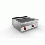 SOFRACA Sofrachef - Top Plancha Électrique 800 Chrome Lisse  - Réf:7STP8CLE - 7STP8CLE