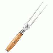 XinZuo - Fourchette à viande en acier inoxydable - Série B37 Lan - multicolore multi-matériau B37-DRC