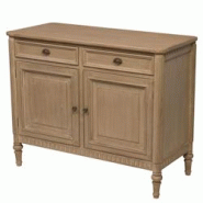 Buffet Prestige 2 portes - Marron Rectangle Bois Amadeus 100x45 cm - marron Bois massif 3520071972503 Buffet Prestige 2 portes - Marron Rectangle Bois Amadeus 100x45 cm - marron Bois massif 3520071972503