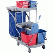 Chariots complets de nettoyage - ica - 57.5 x 104 x 112 cm - 19 kg