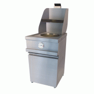 Friteuse mécanique à gaz 3 pots - Réf: MECA-FRYER 3B - 49,83kW - 3x13L - Inox_0