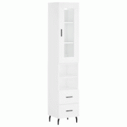 Helloshop26 - Buffet bahut commode armoire meuble de rangement organisateur cuisine salle de séjour salon haut 34,5 x 34 x 180 cm 02_0032380 - 300021 Helloshop26 - Buffet bahut commode armoire meuble de rangement organisateur cuisine salle de séjour salon haut 34,5 x 34 x 180 cm 02_0032380 - 300021