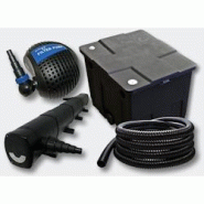 Helloshop26 - Kit de filtration pour bassin 12000L - Stérilisateur UVC 72W - Pompe éco 10000L/h - Réf. 4216492 Helloshop26 - Kit de filtration pour bassin 12000L - Stérilisateur UVC 72W - Pompe éco 10000L/h - Réf. 4216492