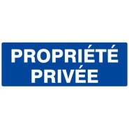 Propriete privee 330x120mm TALIAPLAST | 626643 Propriete privee 330x120mm TALIAPLAST | 626643