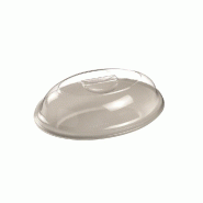 Ravier ovale Galaxie bagasse blanche 13,1x8,6x2,2cm - par 200