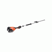 Taille-haies sur perche court à batterie 50,4 v 53,6 cm – ECHO – moteur sans balai – dhcas-2600hd