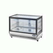 Vitrine réfrigérée à poser 160 l +2/+8°c - 900x560x680 mm - PWTF160L