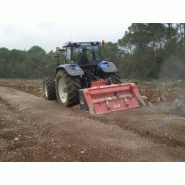 Broyeur à minerais  mixte pierre et bois