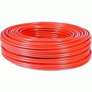 Dexlan câble multibrin s/ftp cat6 rouge - 100 m 611927