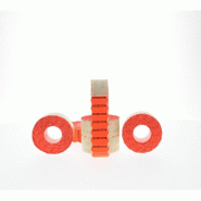 Etiquette fluo rouge prix spec. Std - 26x12 mm - Boîte de 9000 étiquettes