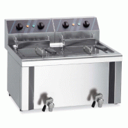 Friteuse professionnel electrique 2 cuve 5-6 lt+5-6 lt - PEF6+6BM