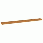 Helloshop26 - Jardinière bac lit surélevé plantes fleurs terrasse jardin de jardin 1150 x 100 x 36 cm acier corten marron 02_0039319 - 3000218461706 Helloshop26 - Jardinière bac lit surélevé plantes fleurs terrasse jardin de jardin 1150 x 100 x 36 cm acier corten marron 02_0039319 - 3000218461706