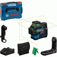 Laser lignes 12v gll 12v-100-33 cg professional + 1 batterie 2 ah + chargeur rapide + coffret l-boxx - BOSCH - 0601065401 - 866579 Laser lignes 12v gll 12v-100-33 cg professional + 1 batterie 2 ah + chargeur rapide + coffret l-boxx - BOSCH - 0601065401 - 866579