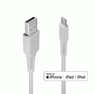 Lindy 31326 câble LINDY USB vers Lightning blanc 1 m - 31326