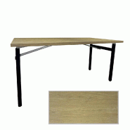 RestooTab - Table pliable Tambu 160x80cm chêne dolomite - marron Bois manufacturé TB-TAMBU-16080M-CH.DOLO