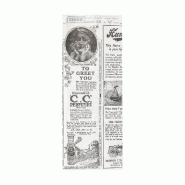 Sachet papier blanc ingraissable Times pour hot dog 2 côtés ouv 9+3x22cm par 500