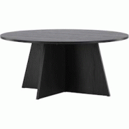 Table basse ronde Bootcut Venture Home - noir 7340220823229 Table basse ronde Bootcut Venture Home - noir 7340220823229