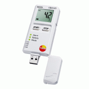 Testo 184 H1 - Clé USB Enregistreur de Température et Humidité Réutilisable