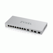ZyXEL XGS1210-12 - V2 - Switch - géré - 8 x 10/100/1000 + 2 x 100/1000/2.5G + 2 x 1 - XGS1210-12-ZZ0102F