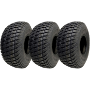 15x6.00-6 Grass Tyres 4ply Turf Ride on Lawnmower Wanda P332 Tubeless (Set of 3) 15x6.00-6 Grass Tyres 4ply Turf Ride on Lawnmower Wanda P332 Tubeless (Set of 3)