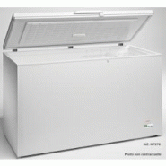 A.C.L - Congélateur Bahut 195L, Finition extérieure laquée blanche, Évaporateur statique, Dégivrage manuel, Thermostat réglable. - inox MM204669 A.C.L - Congélateur Bahut 195L, Finition extérieure laquée blanche, Évaporateur statique, Dégivrage manuel, Thermostat réglable. - inox MM204669