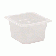 Bac polypropylène GN 1/6 100mm - 176 x 100 x 162 mm - CAMBRO - 0615402528467