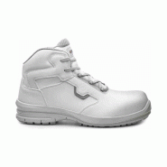 Base - Chaussures de sécurité hautes en microfibre blanc NATRIUM TOP S2 #ffffff Taille 38 - 38 matière synthétique 8050262508396
