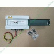 Boîte de jonction 4 chaînes PV 670 VDC - protection surtensions et surintensités - norme UTE C 15-712-2 Boîte de jonction 4 chaînes PV 670 VDC - protection surtensions et surintensités - norme UTE C 15-712-2