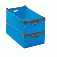 Caisse plastique isybox 28 litres l.345xp.535 mm bleu - 8502062/ble_0