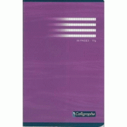 Calligraphe Lot de 10 Carnet Ligne 7000 11x17, 96p./48 feuilles 70 g/m² piquées, quadrillé 5x5 - 3210330000701