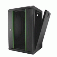 Coffret de brassage noir 10'' 9U - Profondeur 300 mm - C10928 Coffret de brassage noir 10'' 9U - Profondeur 300 mm - C10928
