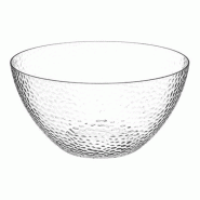 FIVE - Saladier 25,5cm en polystyrène couleur transparente - transparent plastique JJ1334