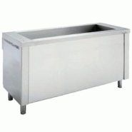 Meuble chauds et bain marie 4 gn 1/1-150 central - 1600x700x850 mm - 2100 W 230/1V - 10984300 Eurast - gris inox 10984300 Meuble chauds et bain marie 4 gn 1/1-150 central - 1600x700x850 mm - 2100 W 230/1V - 10984300 Eurast - gris inox 10984300