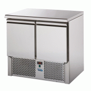 Mini Desserte réfrigérée GN 1/1 positive Prof.700 2 portes 210L SOFRACOLD Sofraca