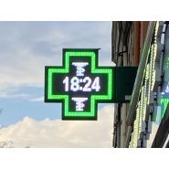 Petite croix de pharmacie à diode 45cm avec 320 leds_1