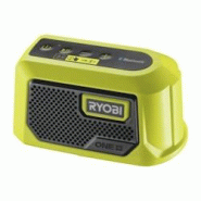 Ryobi Enceinte Bluetooth Compacte 18v One+ Rbtm18-0 - 4892210191502 Ryobi Enceinte Bluetooth Compacte 18v One+ Rbtm18-0 - 4892210191502
